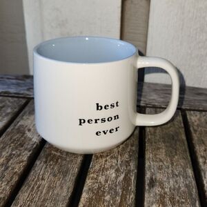 Threshold Stoneware Best Person Ever Mug 2023 14 oz.